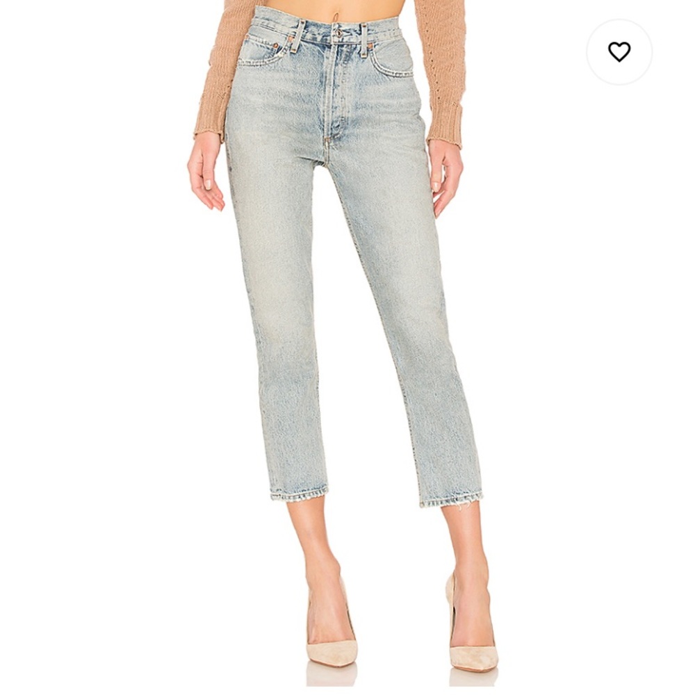 Agolde Riley straight leg Jean
